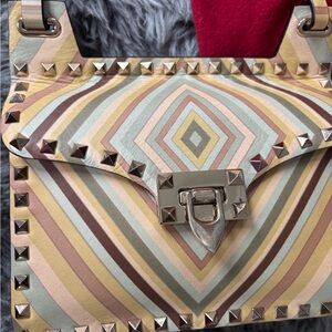 Studded Multicolor Designer Women's Bag